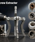 Heavy Hitter Broken Pipe Extractor Tool With Deep Bite Serrations to yank torn threads from PVC metal and PPR tubing.