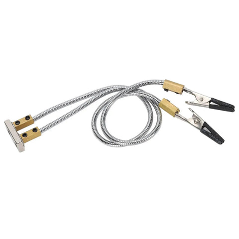 DIY Friendly Third Hand Soldering Station for Electronics Repair, Adjustable Duplex Clip Holders With Magnifying Glass, Welding Helper Hands For PCB And Circuit Board Work, Pro Grade Stability And Flexible Arms, metal clamps