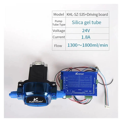 Upgrade Your Setup With This Super Cool 24V Adjustable Peristaltic Dosing Pump with stepper motor and driving board.