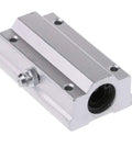4 Pack Linear Bearing Slides SCS12LUU 12mm Long Guides For CNC Parts And 3D Printer Upgrades, aluminum bearing block with 12mm bore