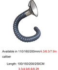 360 Degree Adjustable Fume Extractor For Welding And Soldering Flexible Smoke Extraction Arm With Seven Point Nine Inch Hood