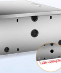 Heavy Duty Electric Vehicle Charger Protection Box And All Season Charging Station Cover Built Tough From Rust Free Stainless Steel showing laser cutting holes and vents.