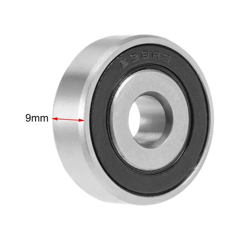 Tough As Nails 638-2RS Deep Groove Ball Bearings 10 Pack, 9mm depth, double sealed, chrome steel for smooth engine movement.