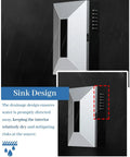 Hella Tough Outdoor EV Charger Enclosure Waterproof Keypad Lock Galvanized Steel pedestal with drainage design.