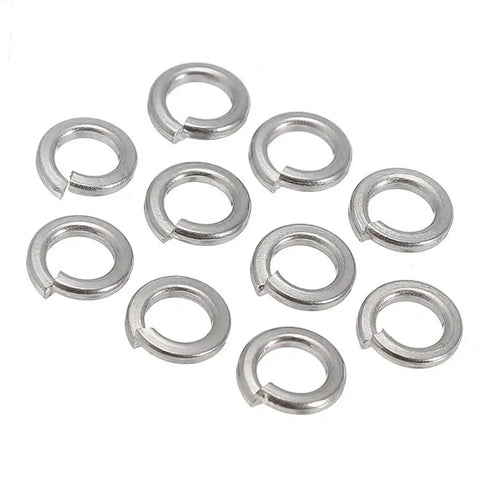 O Ring Assortment Kit 100 Pcs M3 304 Stainless Steel Split Lock Washers shown for fasteners DIY projects.