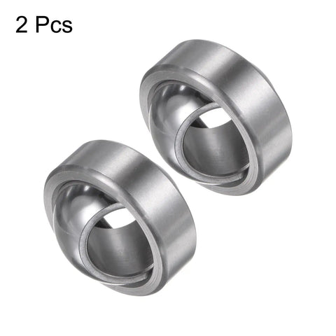 Heavy Duty GEG17C Sealed Spherical Plain Bearing Two Piece Set 17mm X 35mm X 20mm Radial Ball Joint with Bronze inner cage.