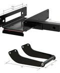 Mounting bracket for 5500 Lb Twelve Volt Electric Winch For ATV UTV Towing Kit With Synthetic Rope One Quarter Inch By Thirty Feet