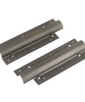 Rock Solid Round Steel Side Mounting Brackets Top Tier Upgrade For Antique Hoosier Style Kitchen Cabinets pair of heavy duty steel brackets.