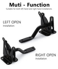 Heavy Duty Gate Latch For Wooden Fence Gates Self Locking With Gravity Closure Outdoor Wood Door Hardware Kit installation