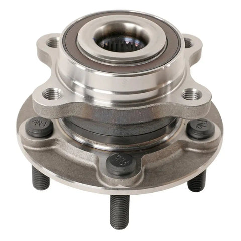 Built Tough Front And Rear Wheel Bearing And Hub Assembly 4X Kit For Ford Fusion 2013 Through 2018 Lincoln MKZ 2013 Through 2015 close-up view of hub assembly.