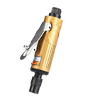 Heavy Duty Pneumatic Air Die Grinder Built Like A Badass Shop Workhorse For Crushing Steel Fabrication Tasks And Yielding Flawless Ground Edges Without Fail Professional Grade Performance with gold finish.