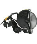 Heavy Duty 6800W Electric Circular Saw with multi-function angle adjustments and sharp blade for precision cuts.