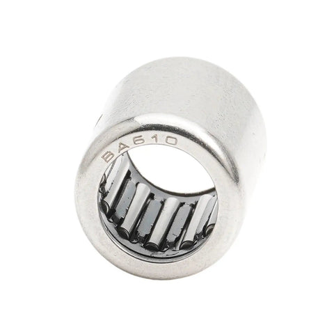 Premium Sealed Spherical Rod End Bearings 5 Pack SCE610 Metric 9.525X14.28X15.88Mm showing a needle roller bearing with silver finish.