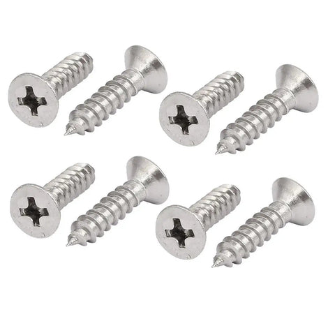 Heavy Duty Double Roller Sliding Window Pulley Wheels 304 Stainless Steel Glider Track Hardware No Sweat Setup 4 Pack screws for mounting.