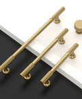 10 Pack Champagne Bronze Kitchen Cabinet Knobs Zinc Cabinet Hardware For Dresser Drawers Upgrade Your Cabinets With A Classic Look And Easy Install Durable Zinc Alloy Construction showing varying knob and handle sizes on black and white surface.