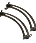 Bronze 7 Inch Spring Lid Support Hinge With Screws Left And Right Hand Adjustable Folding Metal Brace Hinges for cabinets.