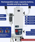 Control panel of Rock Solid Folding Electric Patient Transfer Lift 440 Lbs Capacity with buttons for patient lift operation.