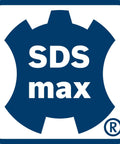 SDS Max logo symbolizing compatibility for Beast Mode One And A Half Inch SDS Max Speed X Rotary Hammer Bit For Fast Concrete Drilling