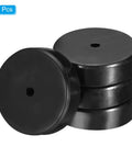Heavy Duty Neoprene Anti Vibration Rubber Spacers Smooth Out Rattle Noise Rock Solid Isolation Pads 4 Pack, black rubber pads.