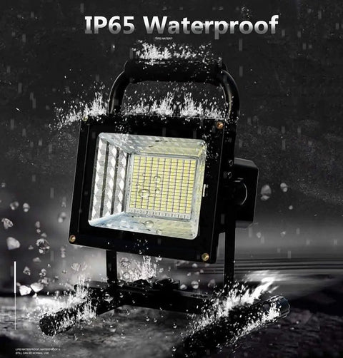JUDYSSY Led Floodlight 200W Led Floodlight with Remote Control, waterproof design, adjustable brightness, suitable for outdoor use.