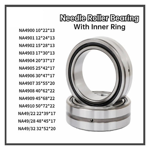 NA4909 Needle Roller Bearing Pre Lubricated Drop Ready Setup For Hydraulic Cylinders And Heavy Gear Systems Handles Radial Loads Like A Champ Spins Smooth On Daily Shop Grind with inner ring and sizes listed.