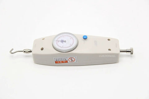 Hella Accurate Handheld Push Pull Force Gauge Tester With Peak Load Memory 500N 50kg Capacity shown in a detailed view.