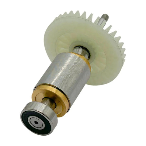 Top Shelf Compact Brushless Motor For Angle Grinders featuring metal gear and shaft for heavy duty cutting and grinding tasks.