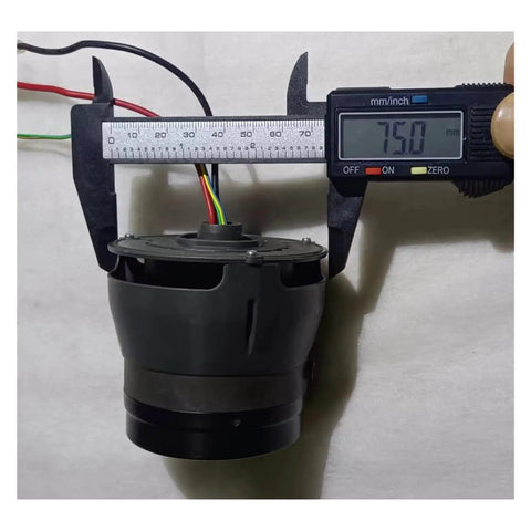 Caliper measures Replacement Vacuum Cleaner Motor 75BLDBGS01 For Tineco Floor One S1 S2 S3 Long Cable 21.6V 150W