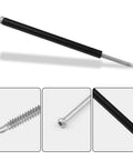Composite view of 10 Pack 7 Inch Gutter Screws And Plastic Ferrules For Sagging Gutter Repair No Fuss Easy Install Rust Resistant Weatherproof Kit