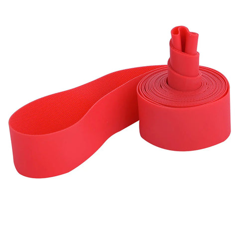 Super Easy Install PVC Bicycle Inner Tube Pad Liner And Rim Tape For 20 24 26 Inch And 700C Wheels Red Tire Rim Guard