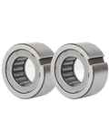 B207 Cam Clutch Needle Roller One Way Bearing With Keyway Shaft 42.088mm OD 72mm Thickness 28mm shown in dual pack.