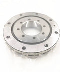 Rock Solid Heavy Duty Slewing Swing Ring Cross Roller Bearing Model 011.10.150 With 214mm Outer Rim side view showing surface detail.