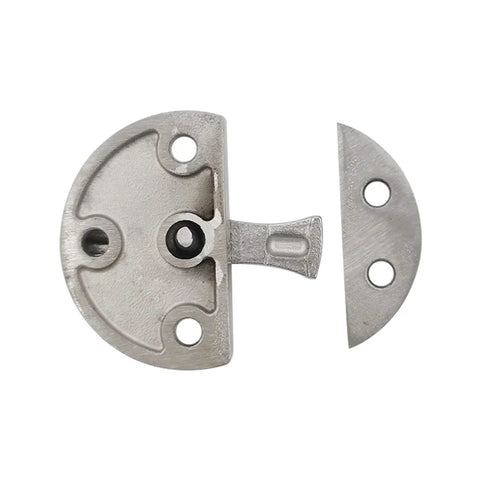 Beast Mode 316 Marine Stainless Steel Twist Latch For Boat Doors And Lockers shown from above, 55mm size for marine applications.