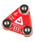 Straight Up Badass Muscle Sensor Module Featuring High Performance Emg Technology With Keyed Snap Plugs For Seamless Arduino Integrations And Totally Dope Biomechanics Prototypes, red muscle sensor board.