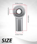 Size specifications of CF5 Heim Joint Kit Set Of Two Built Sick With Badass Durability Heavy Duty Steel Rod End Bearings.