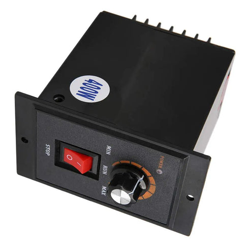 High Precision PWM Variable Frequency Motor Speed Controller 220V AC with knob and on/off switch