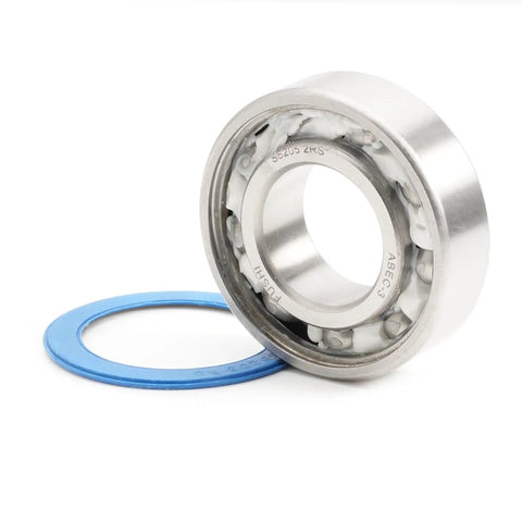 Kickass 440C Stainless Steel Ball Bearing Set 25X52x15mm ABEC 3 Rated with rubber seal and ball elements visible.