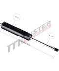 Heavy Duty Workhorse Double Acting Hydraulic Cylinder For Dump Trailers 5 Inch Bore 15.75 Inch Stroke 3500 Psi shown with 5.5 inch OD and 39.25 inch extension.