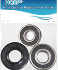 Front Load Washer Bearing And Seal Kit Tub Replacement includes three precision bearings for LG and Kenmore washing machines.
