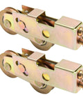 Sliding Door Rollers Replacement Kit For Patio Doors One And A Quarter Inch Tandem Roller Assembly With Five Sixteenth Inch Steel Ball Bearings Durable Construction For Sliding Glass Doors Screen Doors And Gates Two Pack