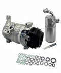 No Sweat AC Compressor Kit For Dodge Ram 1500 2004 3.7L V6 Direct Fit Replacement with receiver drier and lines