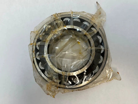Top Shelf German Spherical Roller Bearing 55x100x25mm Genuine Chrome Steel Design With Reinforced Cage in protective packaging.