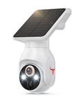 No Brainer Solar Powered Wireless Security Camera With 1080p HD, AI Human Detection, Two Way Audio, Color Night Vision,