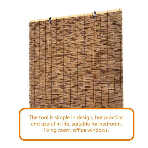 Top Tier Roller Shade Lift Cords and Bamboo Shade Strings for Smooth Pull Replacement Kit showcasing bamboo material ideal for interior window shades.