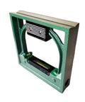 Dead Set Precision Spirit Level With Bold Vials For Snap Straight Alignment And Zero Sweat Measurement Up To Point Zero Two Millimeters Per Meter beefy green frame for DIY and professional use.