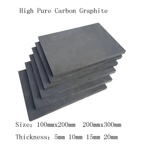 Top Shelf High Purity Graphite Rectangular Block Electrode Blank With Naturally Slick Self Lubricating Surface and Easy Tooling Profile Built Damn Tough For Rough Shop Environments Delivering Bulletproof Reliability And Sweet Cutting Results, with sizes and thicknesses.