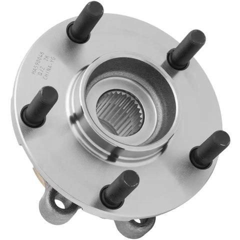 Front Wheel Hub Bearing Assembly For 2003 To 2007 Nissan Murano And 2004 To 2009 Nissan Quest Heavy Duty unit with steel construction.