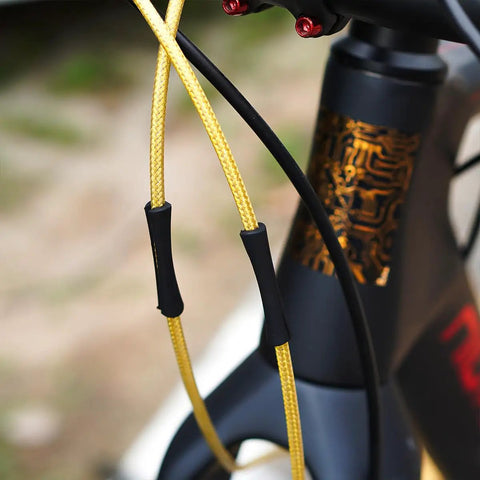Shifter Cable Set With Braided Housing And Teflon Coated Inner Wire For Road And Mountain Bike Derailleurs