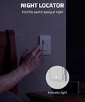 No Sweat Single Pole Three Way Slide Dimmer Light Switch With No Neutral Required For Smooth Led Cfl And Halogen Bulbs Dependable House Wall Control Box with night locator feature.