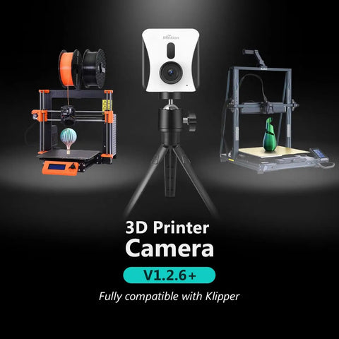 Total Game Changer Wireless 3D Printer Camera With Sweet Live Streaming And Hella Easy Plug And Play Wifi For Remote Monitoring on tripod with 3D printers